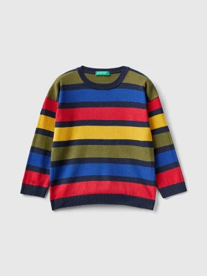 Benetton Sweter ze wzorem rozmiar: 82