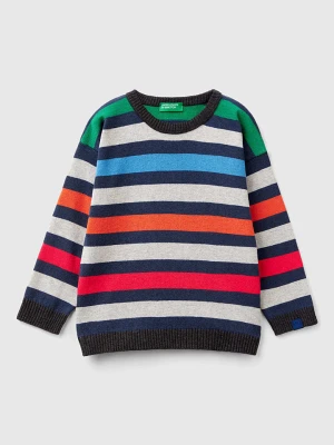Benetton Sweter ze wzorem rozmiar: 116