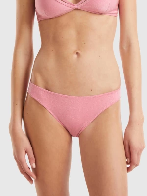 Benetton, Swim Bottoms With Lurex, size S, Pink, Women United Colors of Benetton