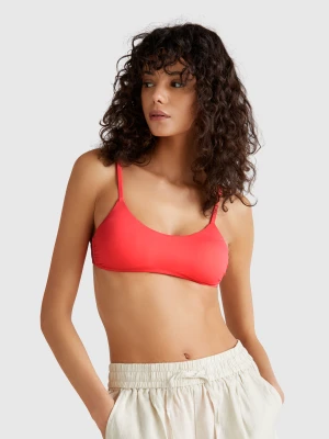 Benetton, Swim Top In Econyl®, size 4°, Coral, Women United Colors of Benetton