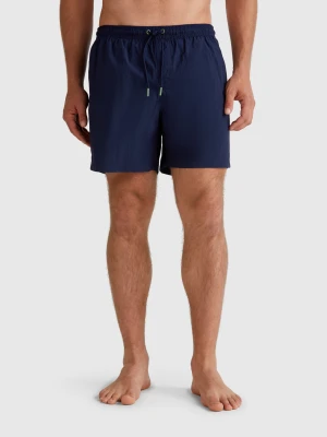 Benetton, Swim Trunks In Nylon, size XL, Dark Blue, Men United Colors of Benetton