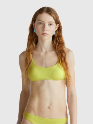 Benetton, Swimsuit Top In Econyl®, size 1°, Lime, Women United Colors of Benetton