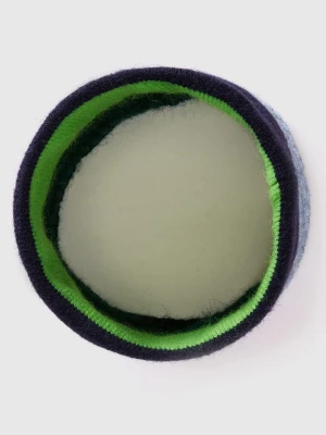 Benetton Szal-koło w kolorze zielono-czarno-niebieskim rozmiar: 90