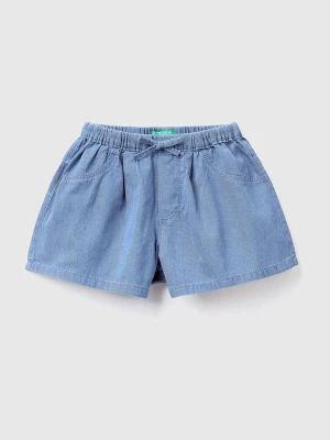 Benetton Szorty dżinsowe w kolorze błękitnym rozmiar: 90
