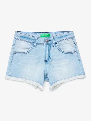 Benetton Szorty dżinsowe w kolorze błękitnym rozmiar: 90