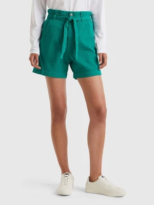 Benetton Szorty dżinsowe w kolorze morskim rozmiar: 34