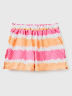 Benetton Szorty w kolorze jasnoróżowo-pomarańczowym rozmiar: 168