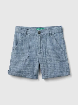 Benetton Szorty w kolorze niebieskim rozmiar: 90