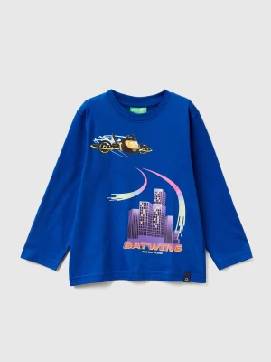 Benetton, T-shirt Featuring Batwheels ©&™ Dc And Wbei, Size: 116, Bright Blue, Kids United Colors of Benetton