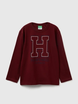 Benetton, T-shirt ©harvard University, Size: XL, Burgundy, Kids United Colors of Benetton