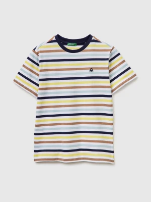 Benetton, Striped T-shirt, Size: XL, Yellow, Kids United Colors of Benetton