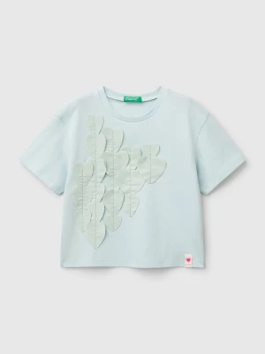 Benetton, T-shirt With Applique, size 116, Aqua, Kids United Colors of Benetton