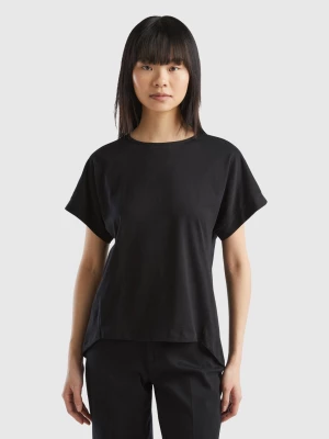 Benetton, T-shirt With Kimono Sleeves, size S, Black, Women United Colors of Benetton