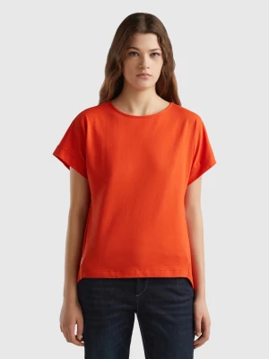 Benetton, T-shirt With Kimono Sleeves, size XXS, Red, Women United Colors of Benetton
