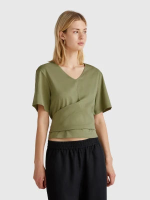 Benetton, T-shirt With Knot On The Back, size XXS, , Women United Colors of Benetton