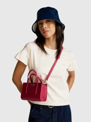 Benetton, T-shirt With Ruffled Sleeves, Size: XS, Creamy White, Women United Colors of Benetton