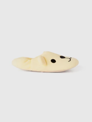 Benetton, Teddy Bear Slippers, size 30-31, Yellow, Kids United Colors of Benetton