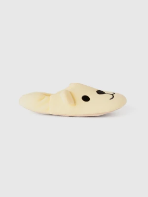 Benetton, Teddy Bear Slippers, size 38-39, Yellow, Kids United Colors of Benetton