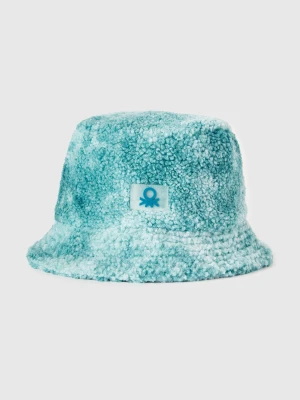 Benetton, Teddy Look Bucket Hat, Size: S, Aqua, Kids United Colors of Benetton