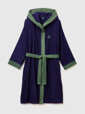 Benetton, Terry Bathrobe, Size: S, Blue, Women United Colors of Benetton