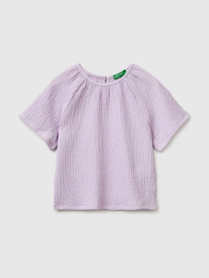 Benetton, Textured Blouse, Size: XL, Pink, Kids United Colors of Benetton