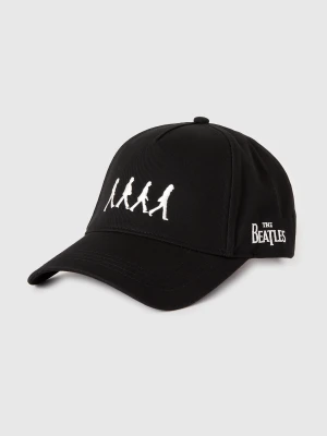 Benetton, The Beatles Baseball Hat, Size: OS, Black, Men United Colors of Benetton