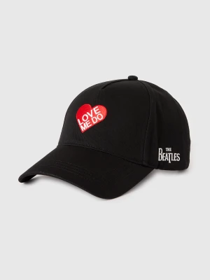 Benetton, The Beatles Baseball Hat, Size: OS, Black, Men United Colors of Benetton