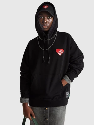 Benetton, The Beatles Cotton Sweatshirt, Size: XXS, Black, Women United Colors of Benetton