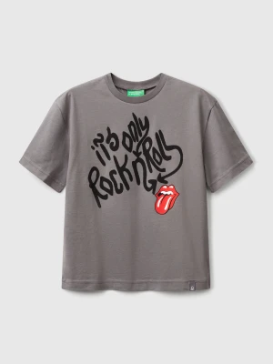 Zdjęcie produktu Benetton, "the Rolling Stones" Comfort Fit T-shirt, size XL, Dark Gray, Kids United Colors of Benetton