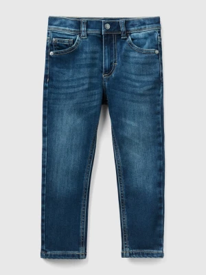 Benetton, Thermal Skinny Fit Jeans, Size: 116, Blue, Kids United Colors of Benetton