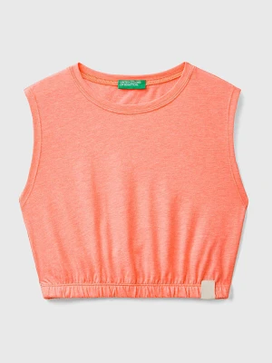 Benetton Top w kolorze brzoskwiniowym rozmiar: 160