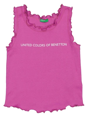 Benetton Top w kolorze fioletowym rozmiar: 130