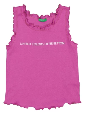 Benetton Top w kolorze fioletowym rozmiar: 122