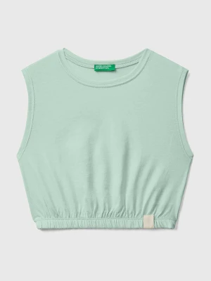Benetton Top w kolorze zielonym rozmiar: 122