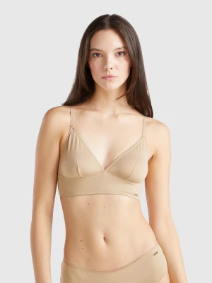 Benetton, Triangle Bra With Lurex, size 1°, Beige, Women United Colors of Benetton