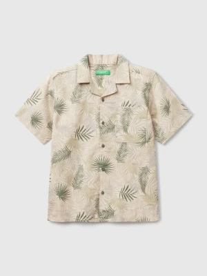 Benetton, Tropical Print Shirt, size XL, Multi-color, Kids United Colors of Benetton