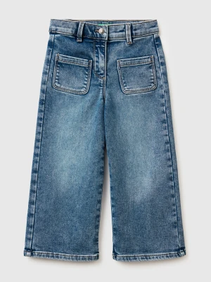 Benetton, Thermal Skinny Fit Jeans, Size: 116, Blue, Kids United Colors of Benetton
