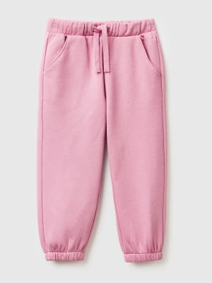 Benetton, Sweat Joggers With Drawstring, Size: 116, Pink, Kids United Colors of Benetton