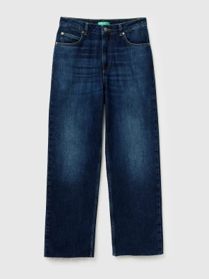 Benetton, Trousers, Size: 34, Dark Blue, Women United Colors of Benetton