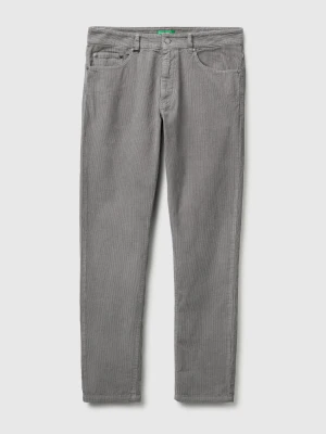 Benetton, Trousers, Size: 40, Gray, Men United Colors of Benetton