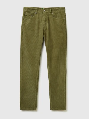 Benetton, Trousers, Size: 40, Military Green, Men United Colors of Benetton