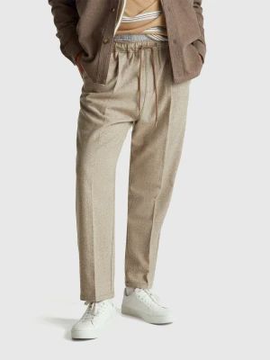 Benetton, Trousers, Size: XS, Brown, Men United Colors of Benetton