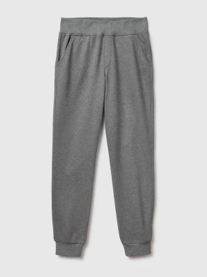 Benetton, Sweat Joggers In Cotton Blend, Size: XS, Dark Gray, Women United Colors of Benetton