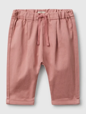 Benetton, Trousers With Drawstring, Size: 82, Salmon, Kids United Colors of Benetton