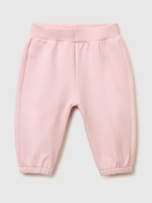 Benetton, Trousers With Embroidery On The Back, Size: 82, Pink, Kids United Colors of Benetton