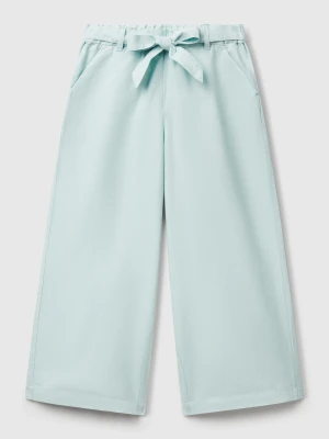 Benetton, Trousers With Sash, size XL, Aqua, Kids United Colors of Benetton