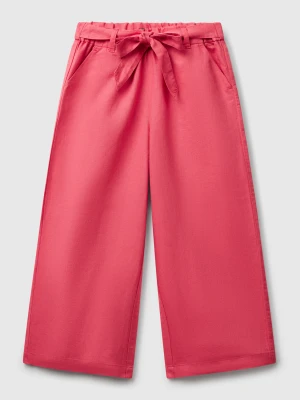 Benetton, Trousers With Sash, size XL, Cyclamen, Kids United Colors of Benetton