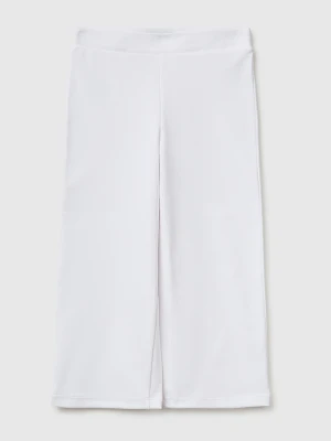 Benetton, Trousers With Straight Leg, Size: 116, White, Kids United Colors of Benetton