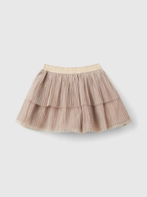 Benetton, Tulle Skirt, size 104, Dove Gray, Kids United Colors of Benetton