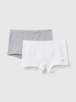 Benetton, Two Boxers In Stretch Cotton, size XXS, Multi-color, Kids United Colors of Benetton